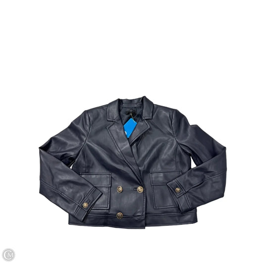 New! Blazer By Talbots In Navy, Size: Mp