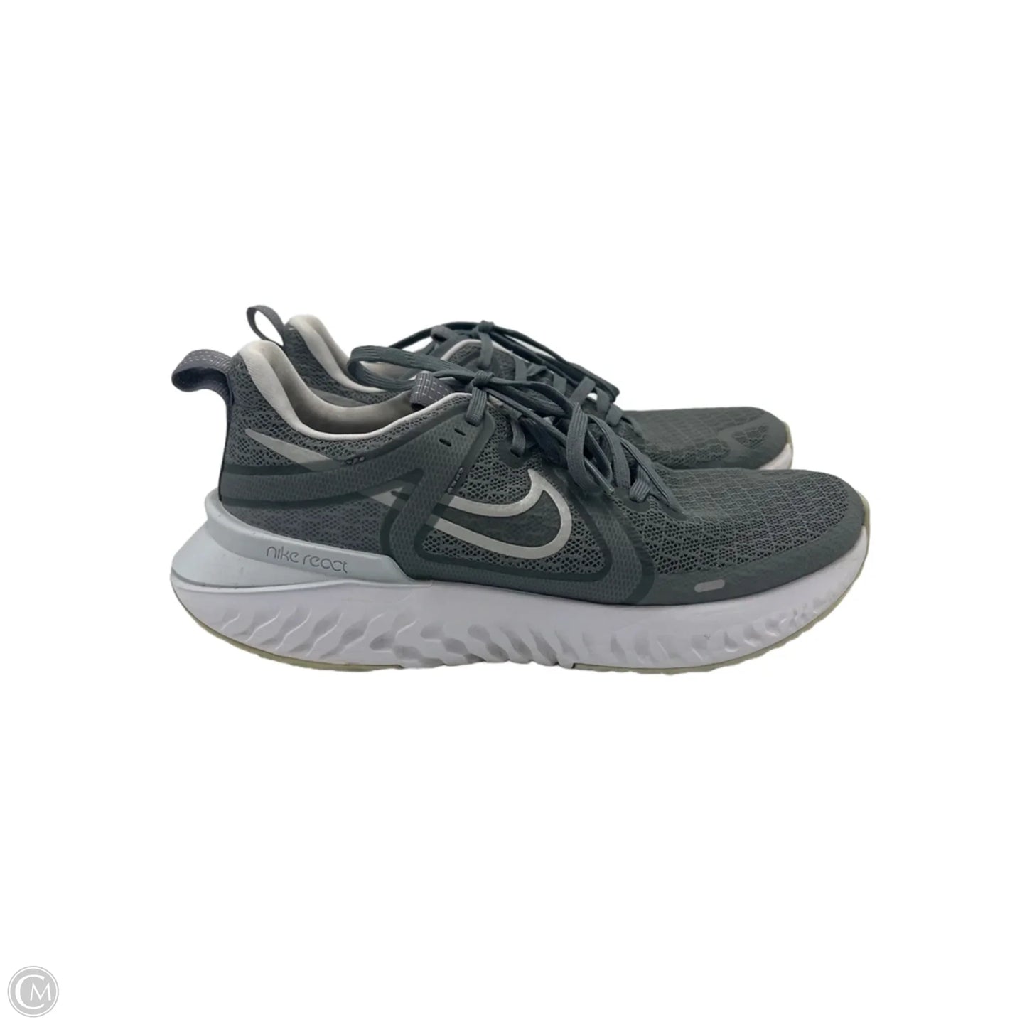Shoes Athletic By Nike In Grey, Size: 7