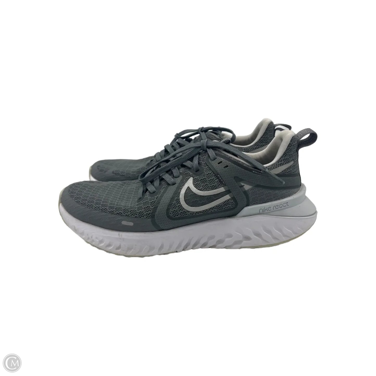Shoes Athletic By Nike In Grey, Size: 7
