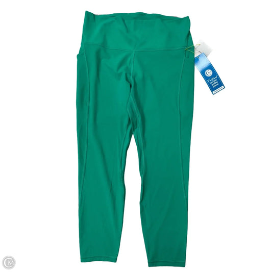 Athletic Leggings By Lululemon In Green, Size: 14