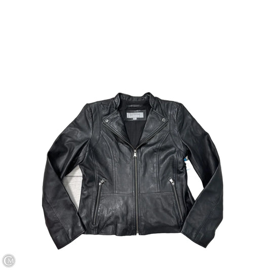 Jacket Leather By Marc New York In Black, Size: L
