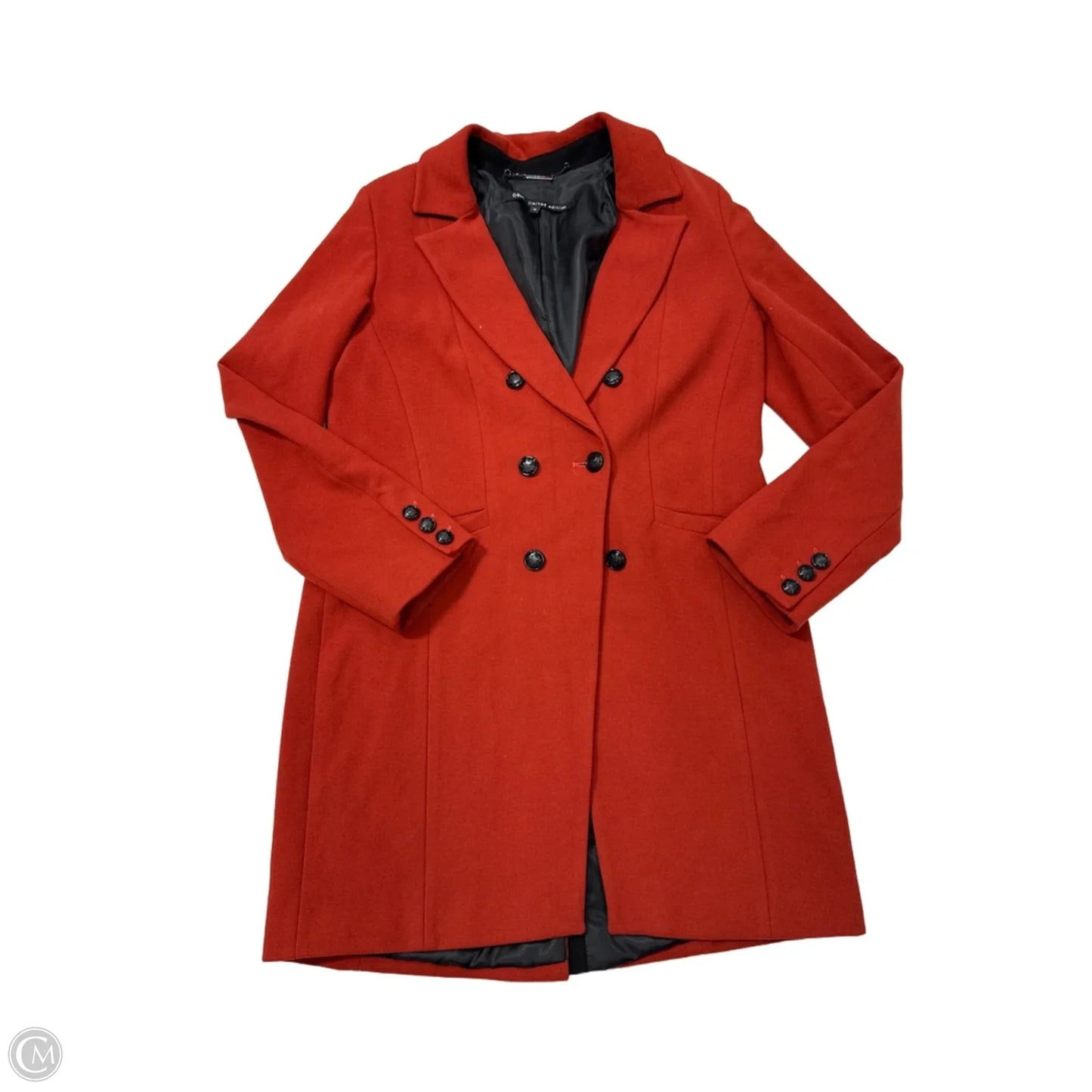 Coat Peacoat By Oasis Society In Orange, Size: M