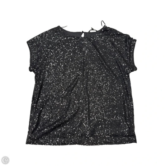 Top Short Sleeve By Next Era In Black, Size: L