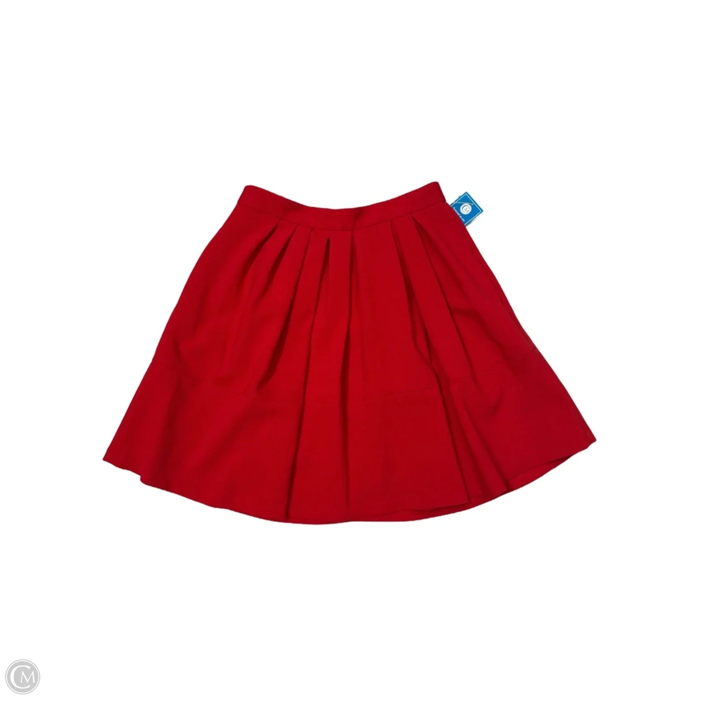 Skirt Midi By Banana Republic In Red, Size: 12