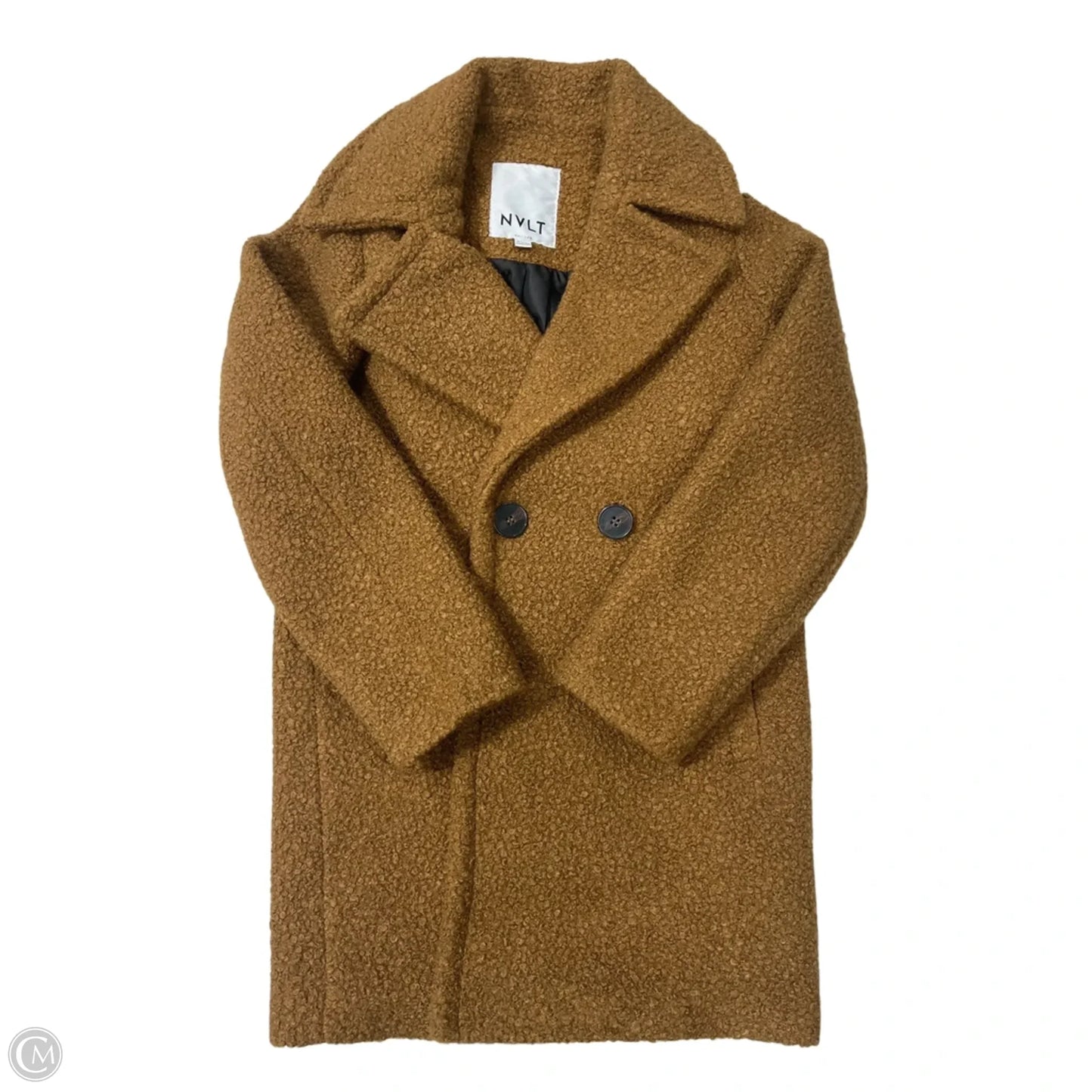 Coat Faux Fur & Sherpa By NVIT In Brown, Size: Sp