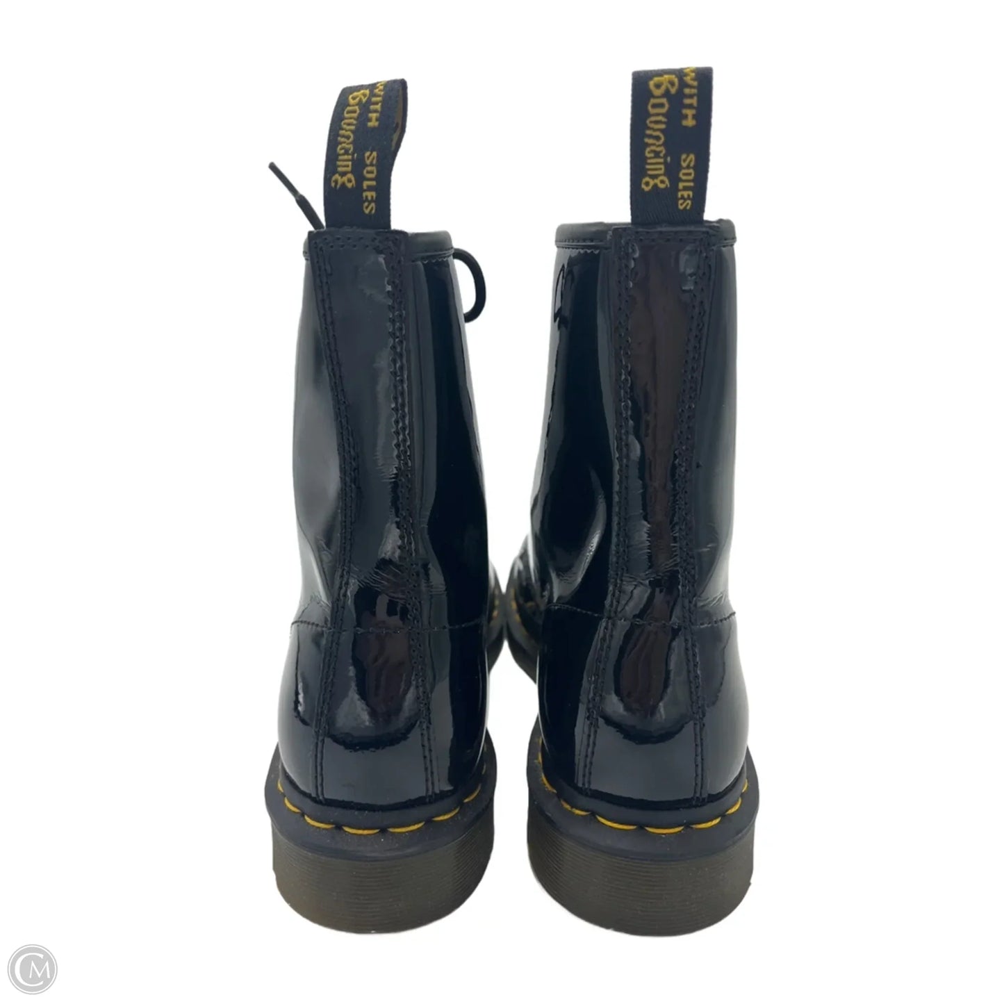 Boots Ankle Flats By Dr Martens In Black, Size: 11