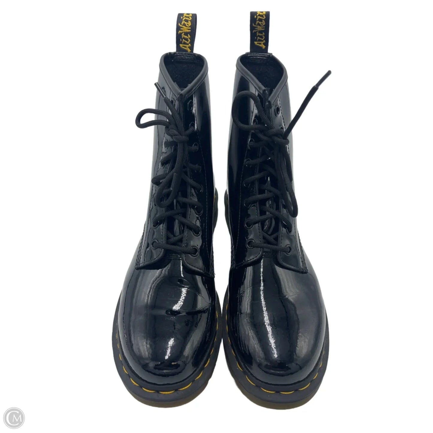 Boots Ankle Flats By Dr Martens In Black, Size: 11
