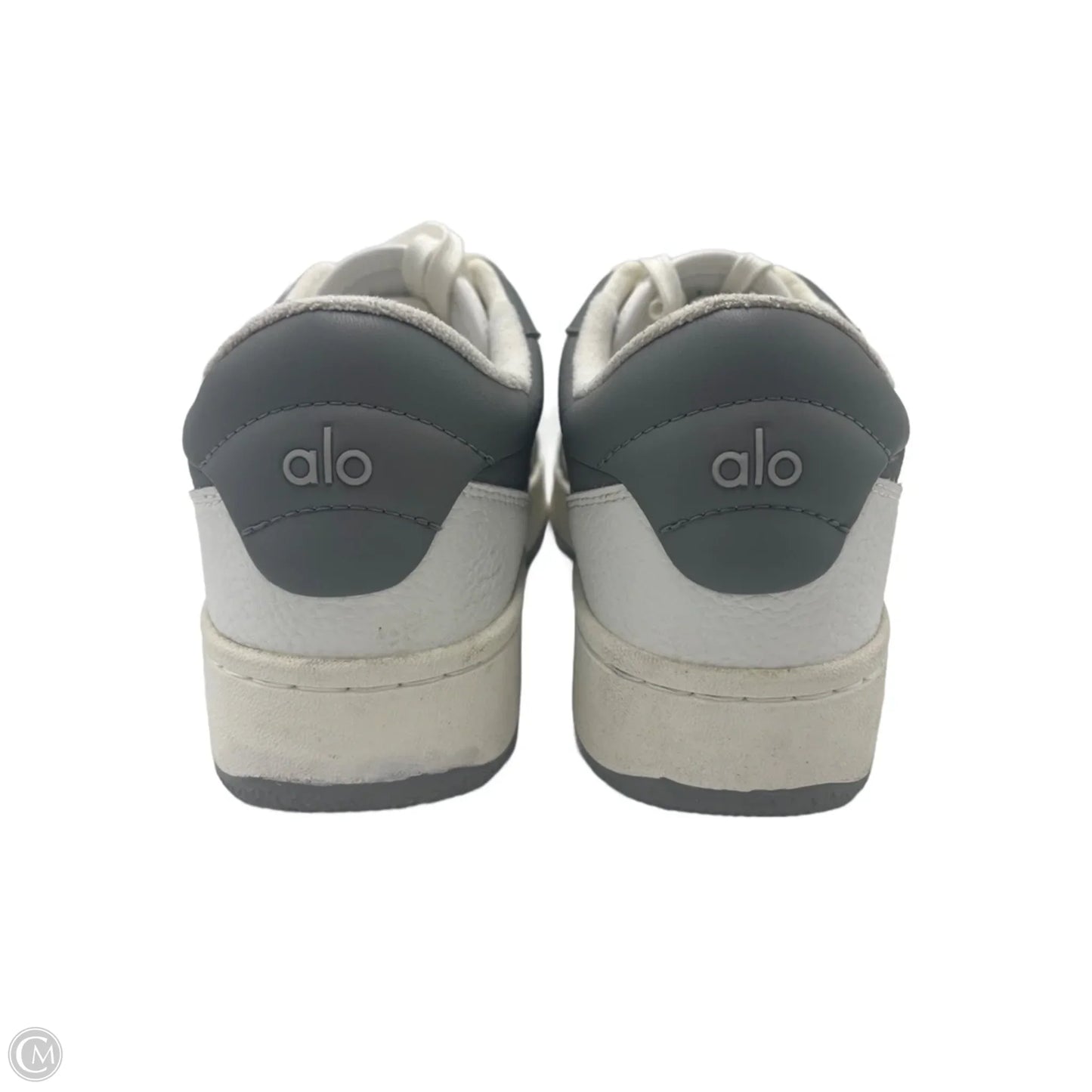 Shoes Athletic By Alo In Grey & White, Size: 7.5