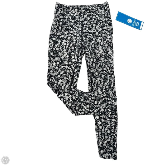 Athletic Leggings By Free People In Black & Cream, Size: S