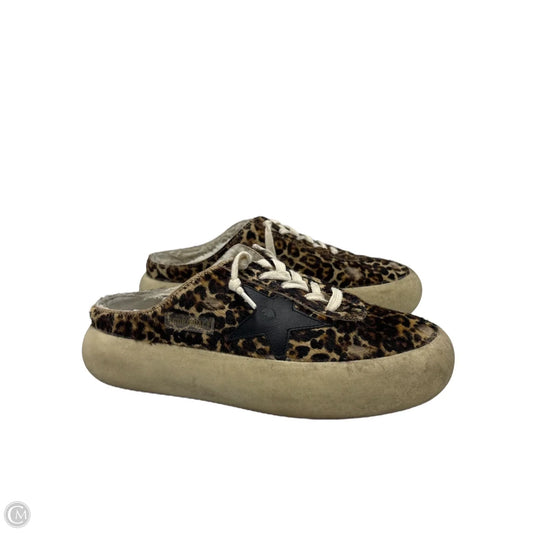 Golden Goose Space Star Sabot Designer Shoes, Size: 10