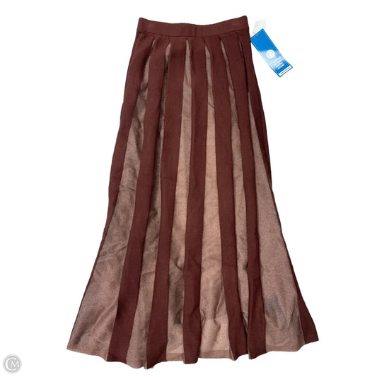 Skirt Maxi By Anthropologie In Brown, Size: S