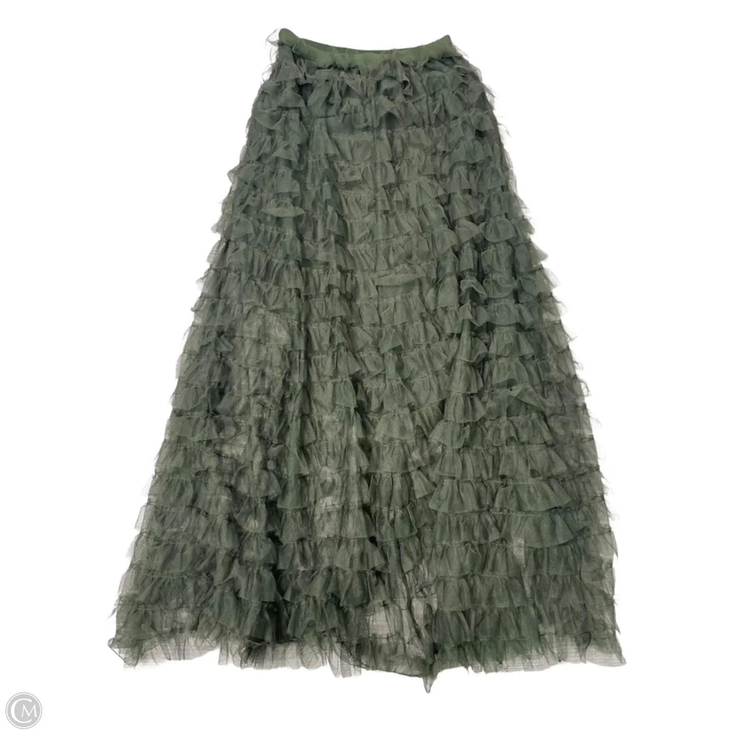 Skirt Maxi By Choklate Paris In Green, Size: S