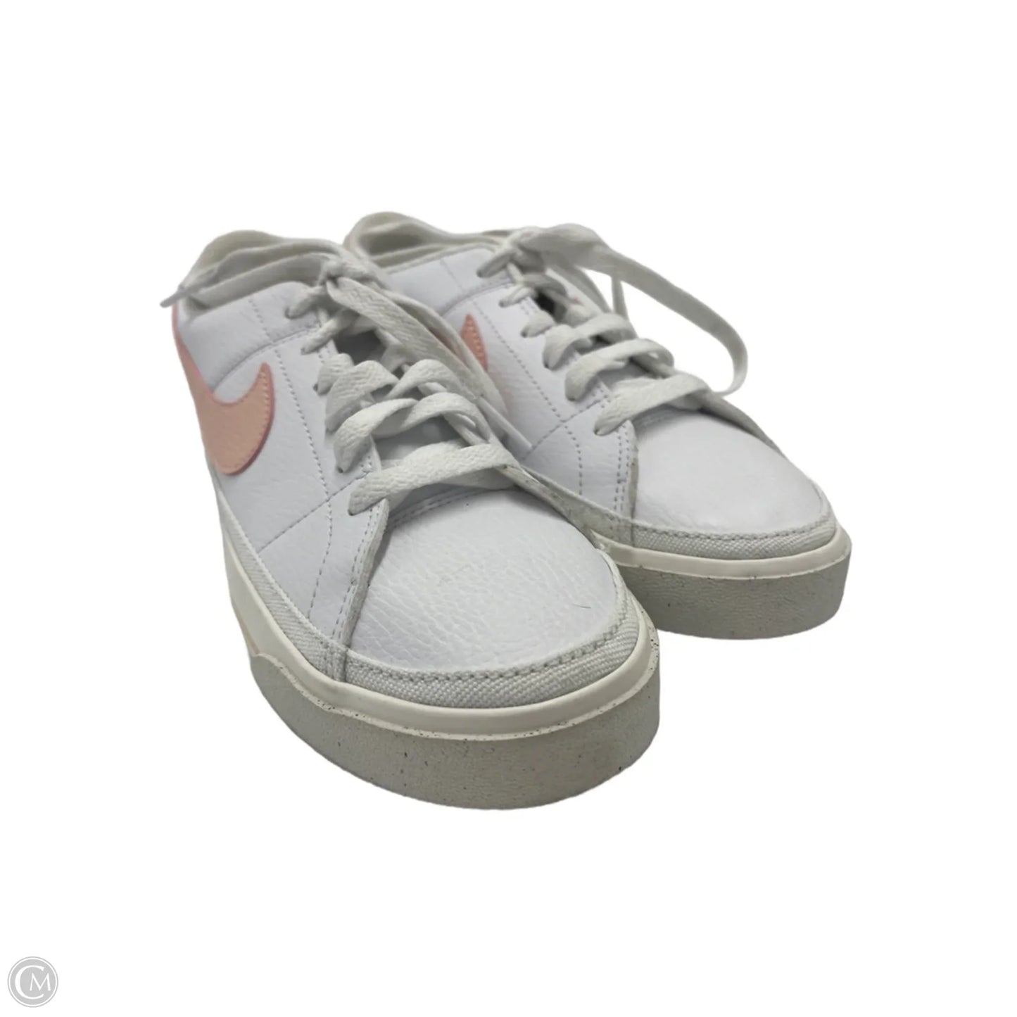 Shoes Athletic By Nike In Pink & White, Size: 7