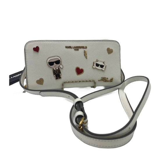 New! Crossbody Designer By Karl Lagerfeld