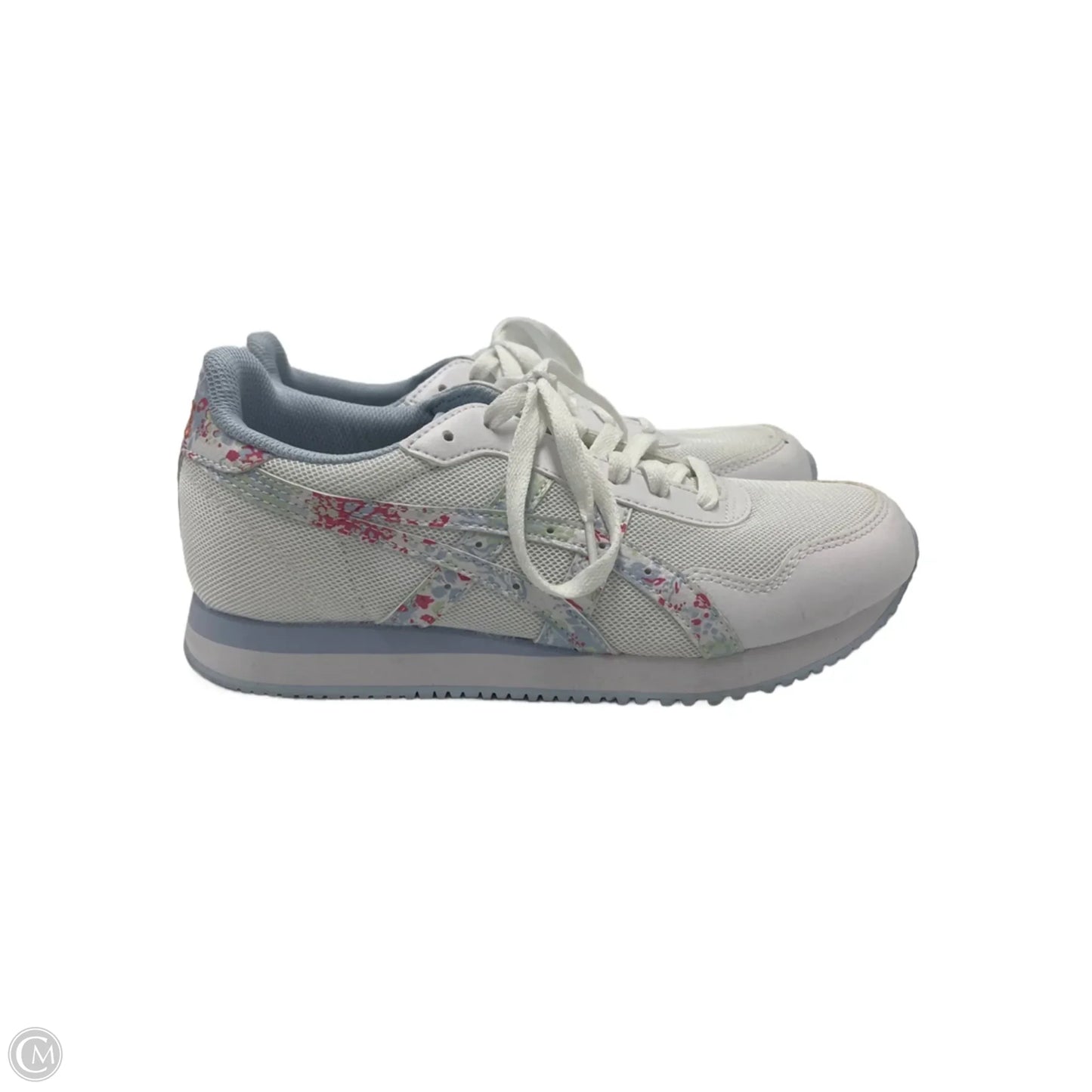 Shoes Athletic By Asics In Blue & White, Size: 8