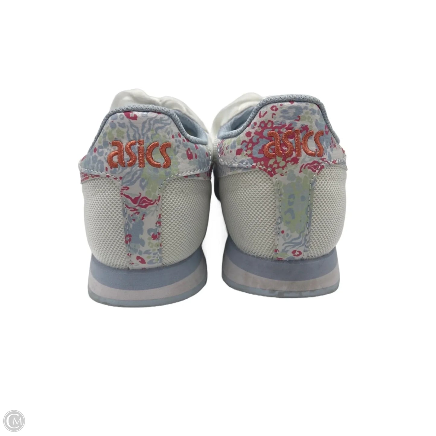 Shoes Athletic By Asics In Blue & White, Size: 8