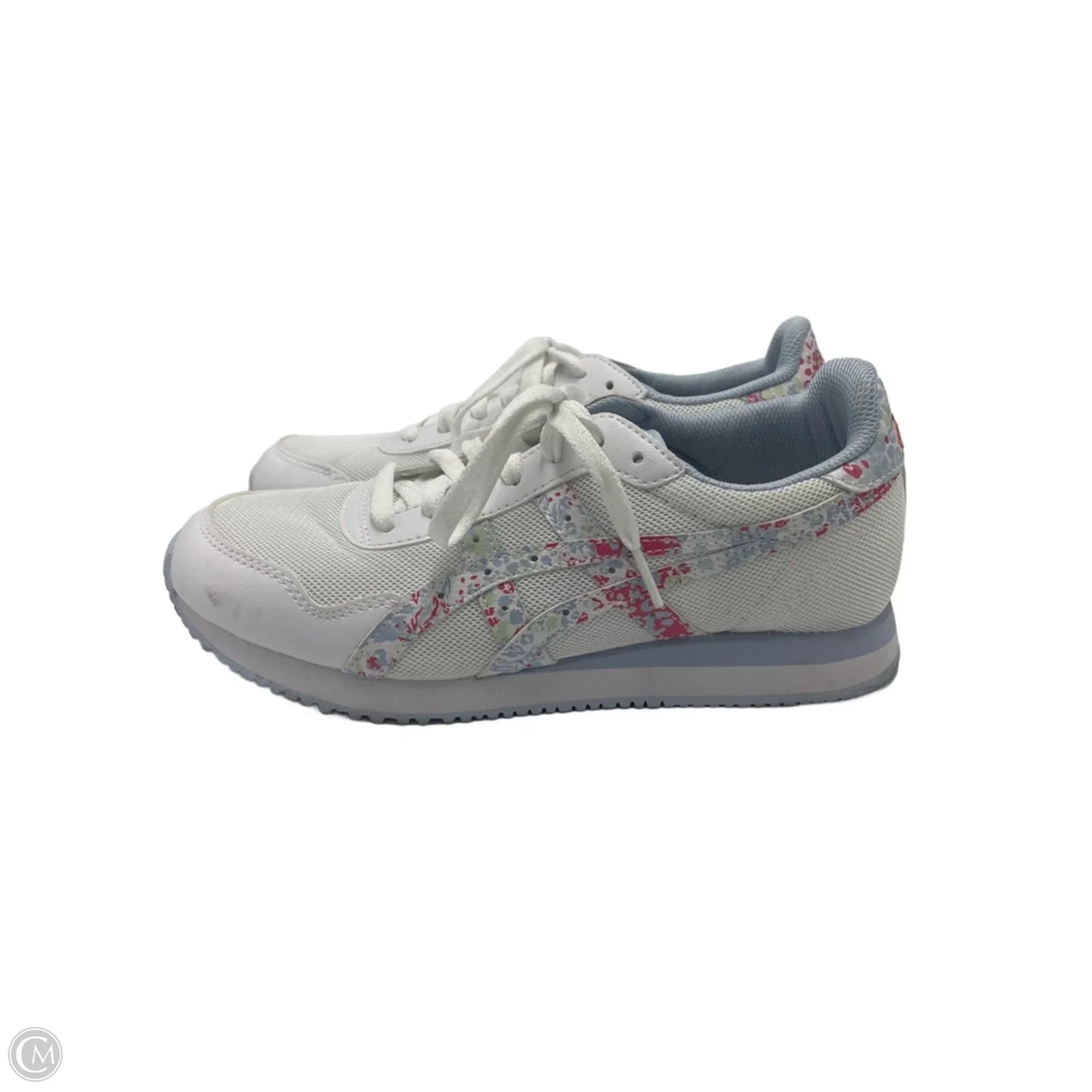 Shoes Athletic By Asics In Blue & White, Size: 8