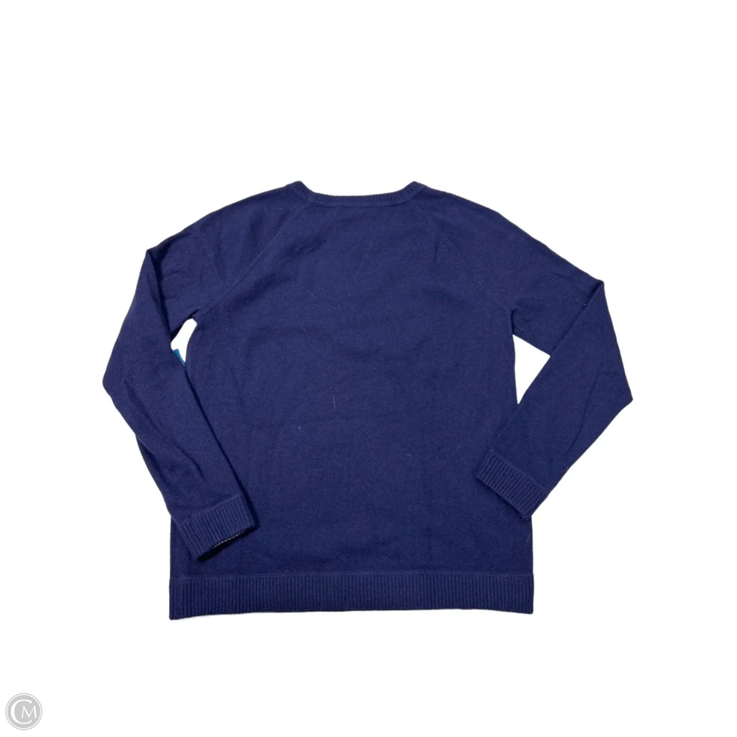 Sweater Cashmere By Lands End In Blue, Size: M