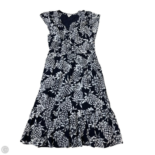 Dress Casual Maxi By J. Crew In Navy, Size: M