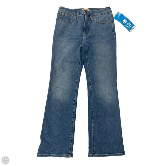 New! Jeans Boot Cut By Madewell In Blue Denim, Size: 4