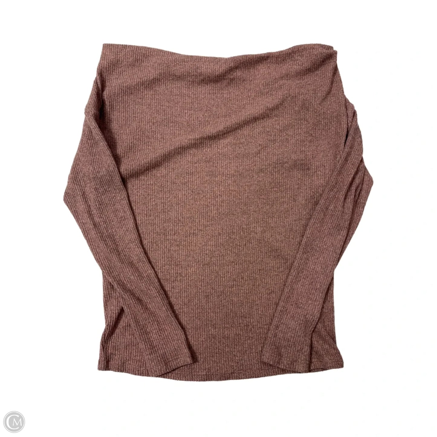 Top Long Sleeve By Anthropologie In Pink, Size: Xs