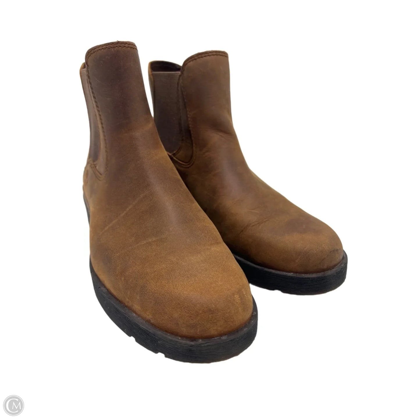 Boots Ankle Flats By Timberland In Brown, Size: 6