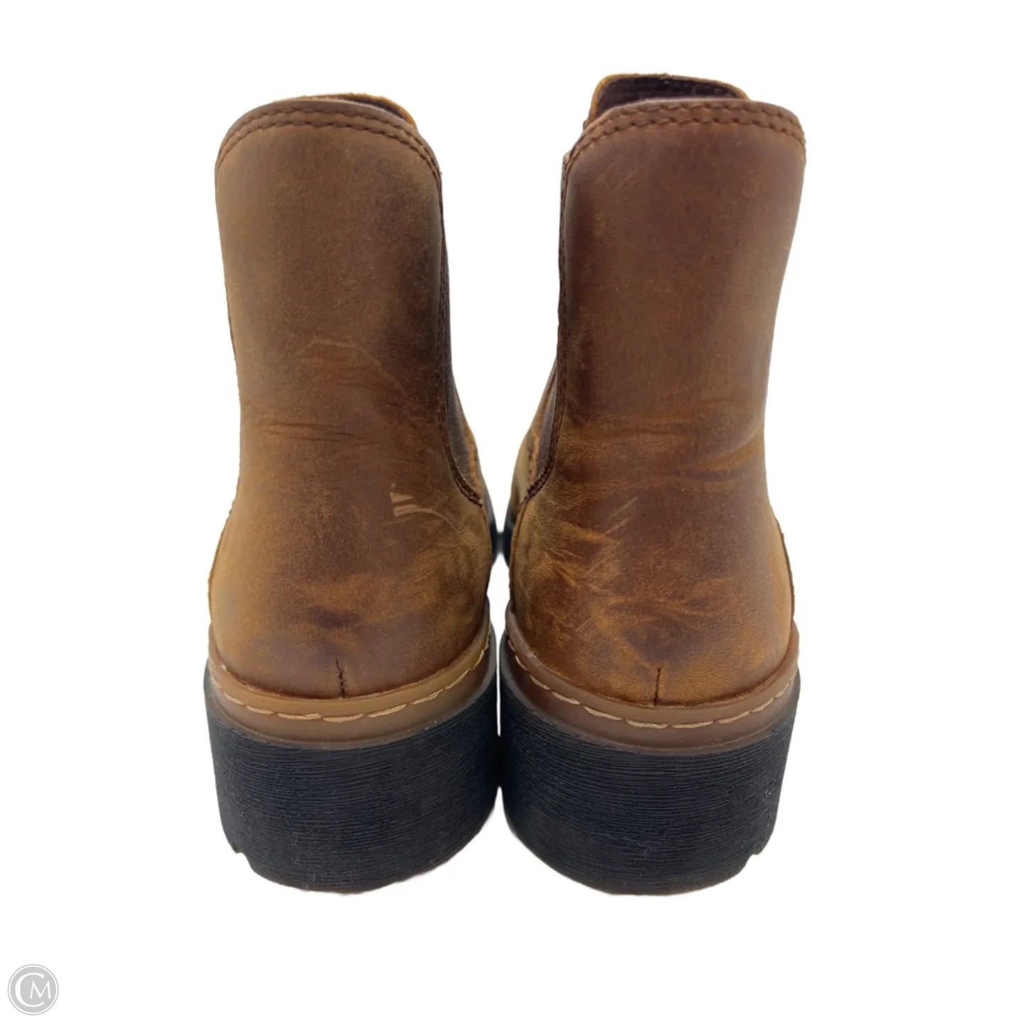 Boots Ankle Flats By Timberland In Brown, Size: 6