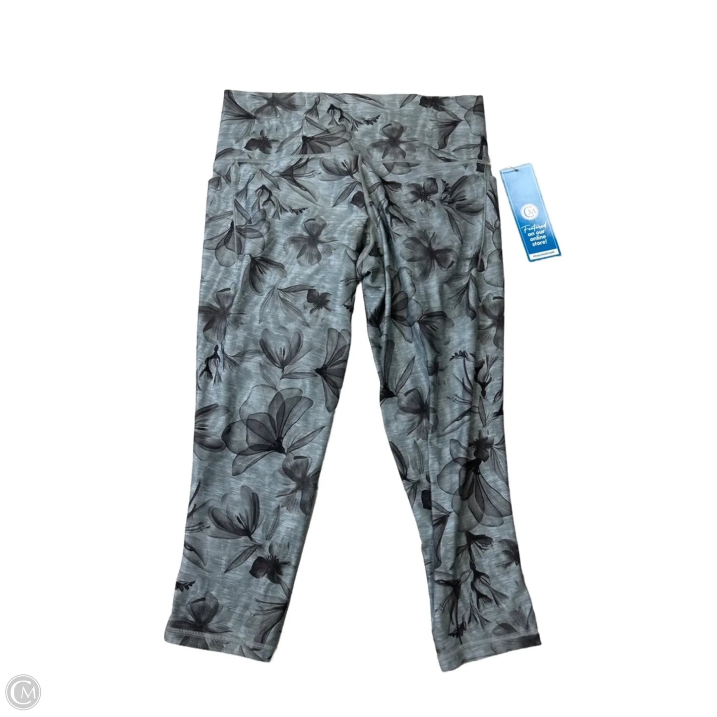 Athletic Leggings Capris By Athleta In Grey, Size: 1x