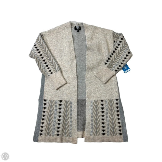 Sweater Cardigan Designer By Frye In Cream, Size: S