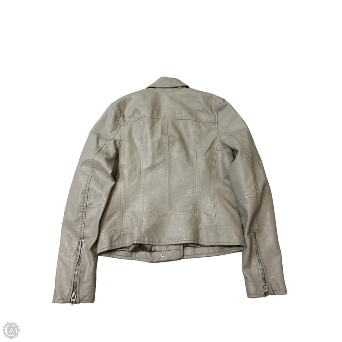 Jacket Moto By Blanknyc In Taupe, Size: M