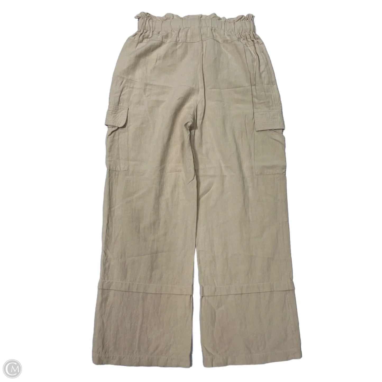 Pants Wide Leg By En Saison In Tan, Size: M