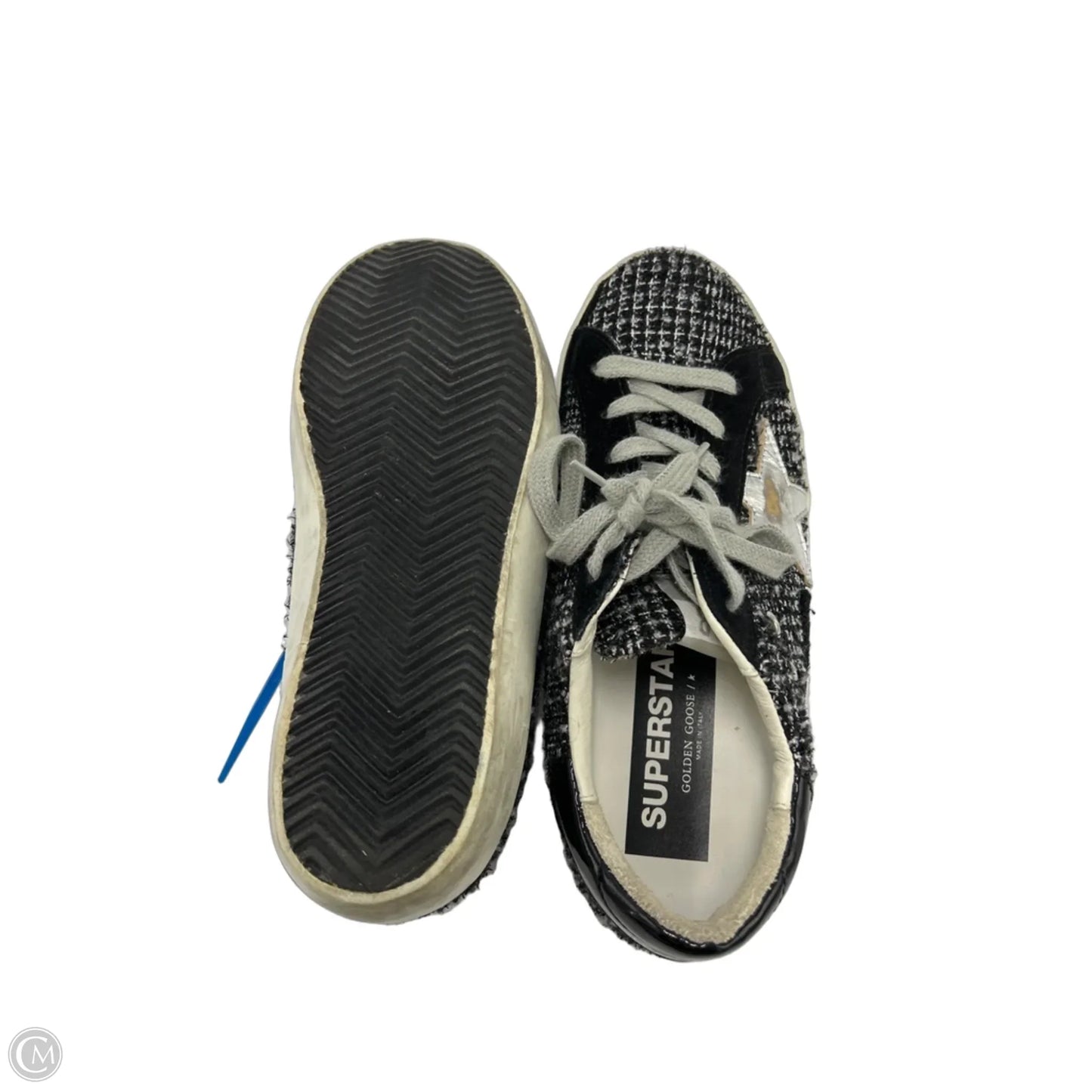 Superstar Sneakers Luxury By Golden Goose, Size: 6