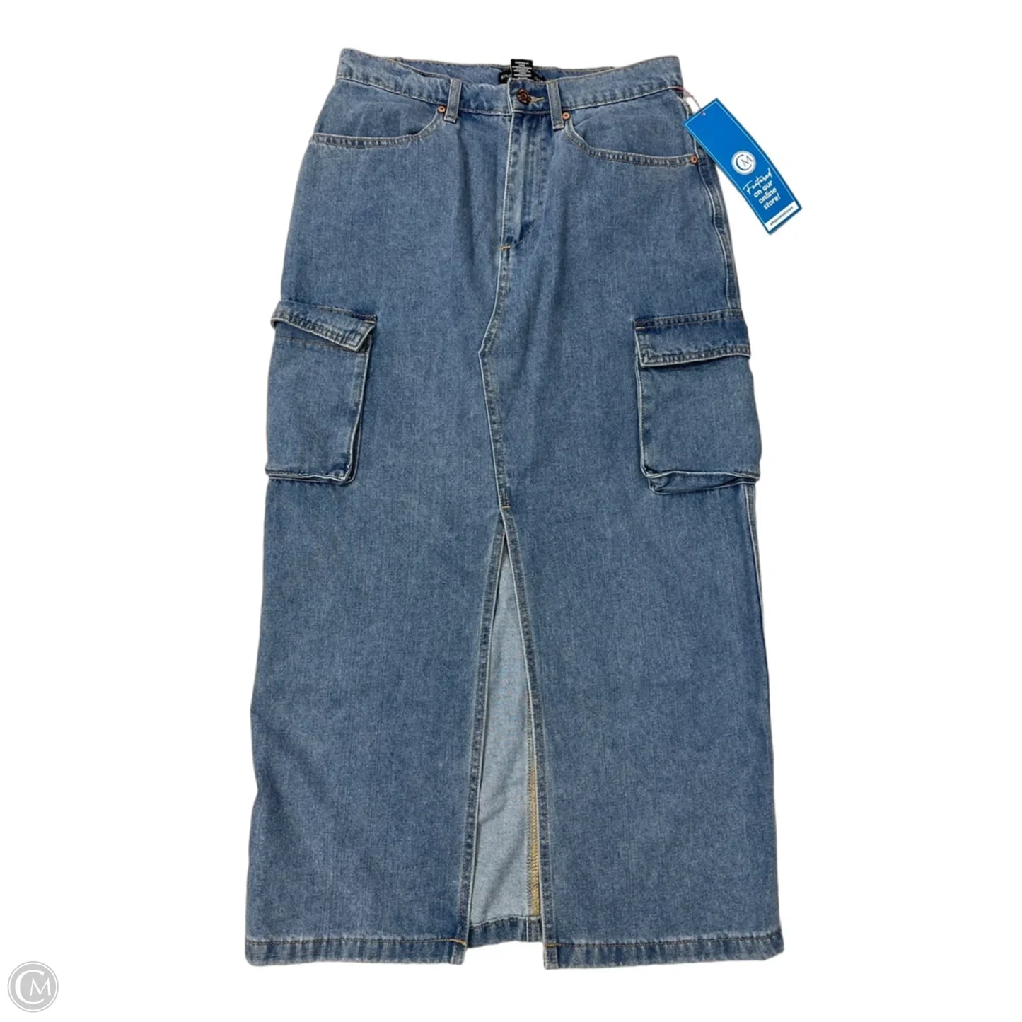 Skirt Maxi By Sincerely Jules In Blue Denim, Size: 4