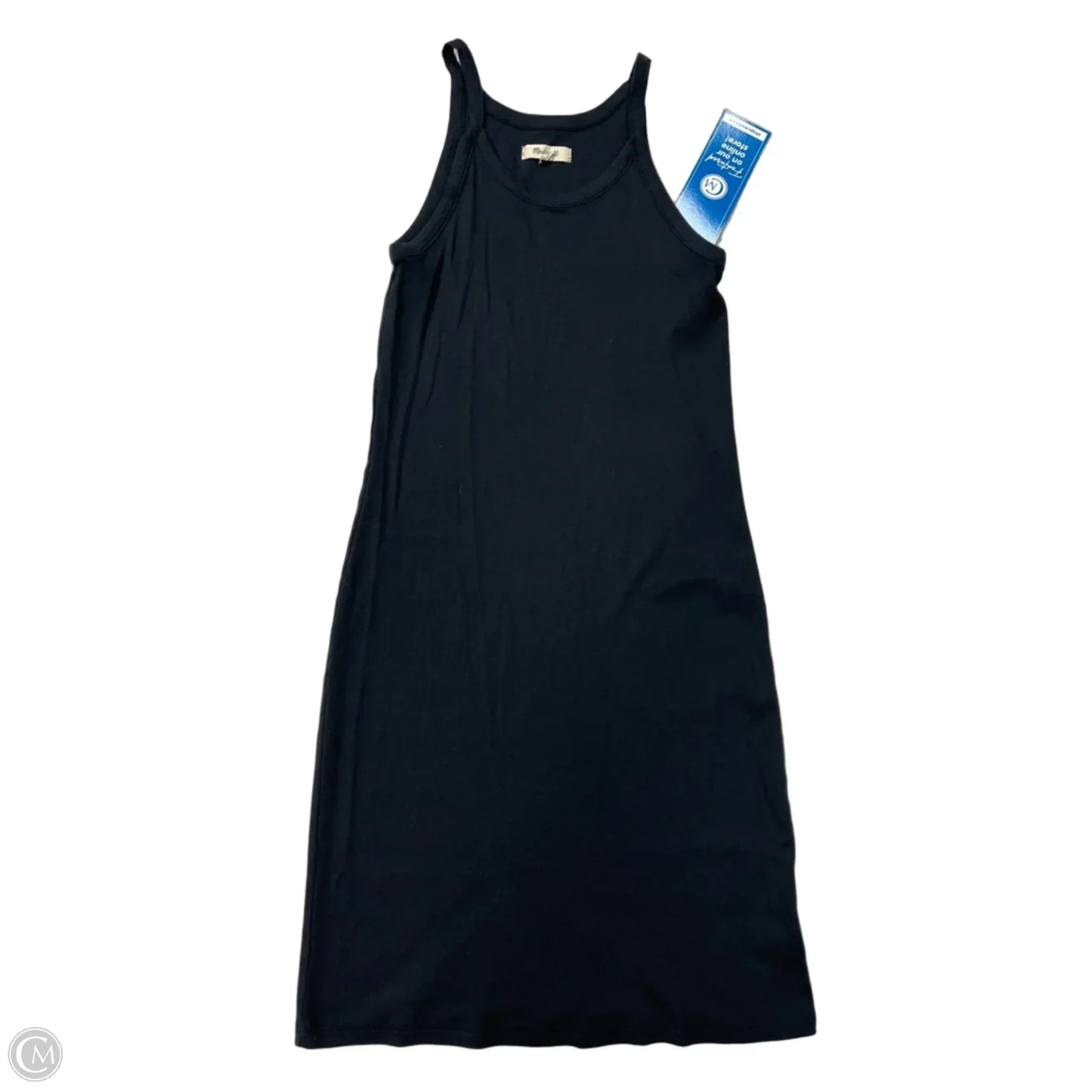 Dress Casual Midi By Madewell In Black, Size: L