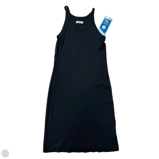 Dress Casual Midi By Madewell In Black, Size: L