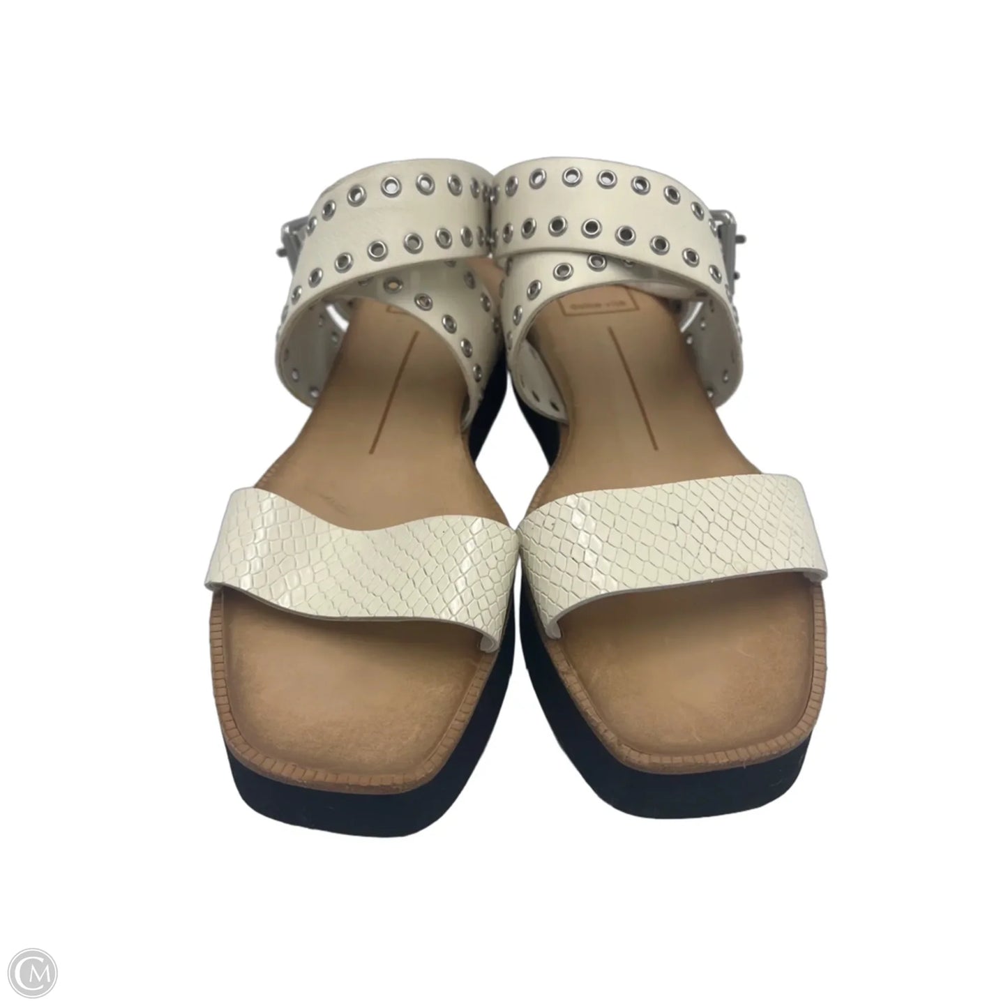 Sandals Heels Platform By Dolce Vita In White, Size: 6