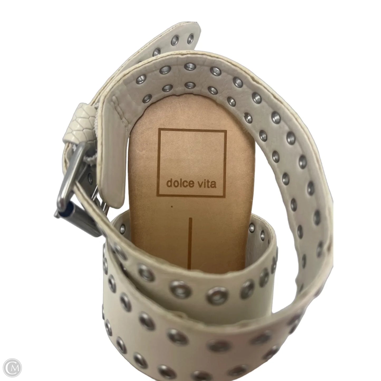 Sandals Heels Platform By Dolce Vita In White, Size: 6