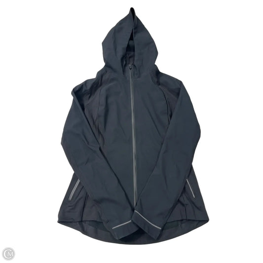 Athletic Jacket By Lululemon In Black, Size: M