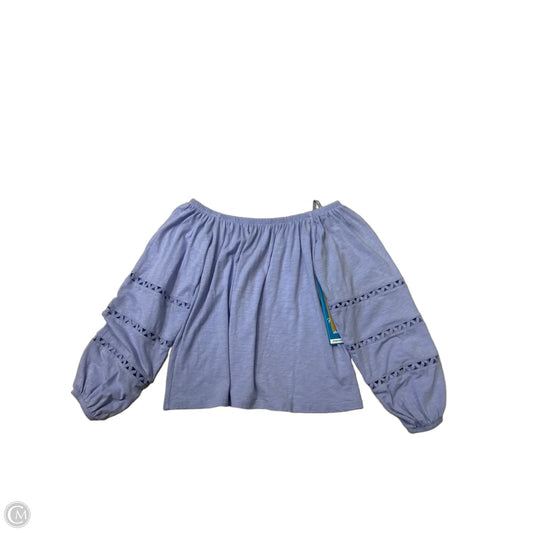 Top Long Sleeve Designer By Lilly Pulitzer In Purple, Size: Xs
