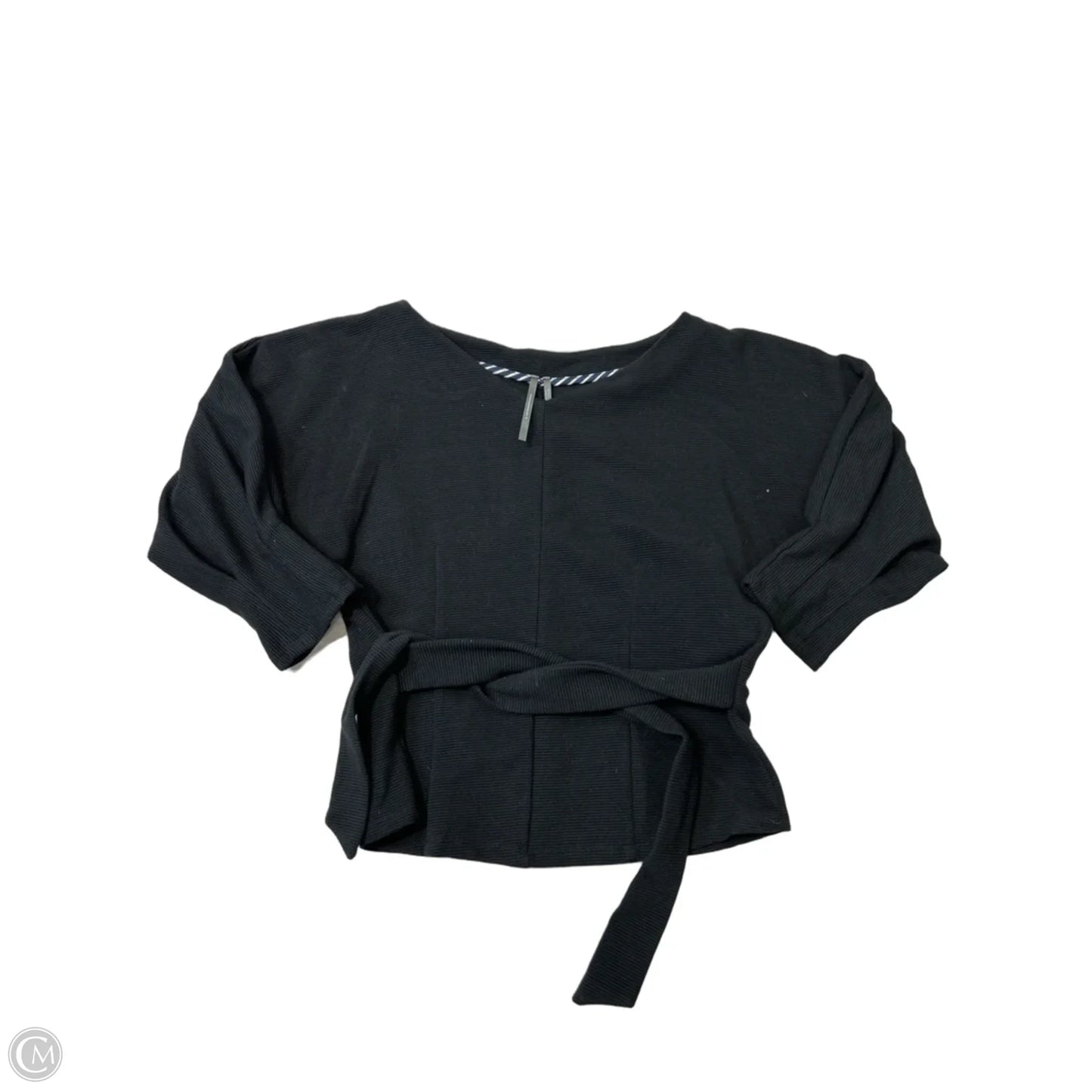 Top 3/4 Sleeve By Anthropologie In Black, Size: Xs