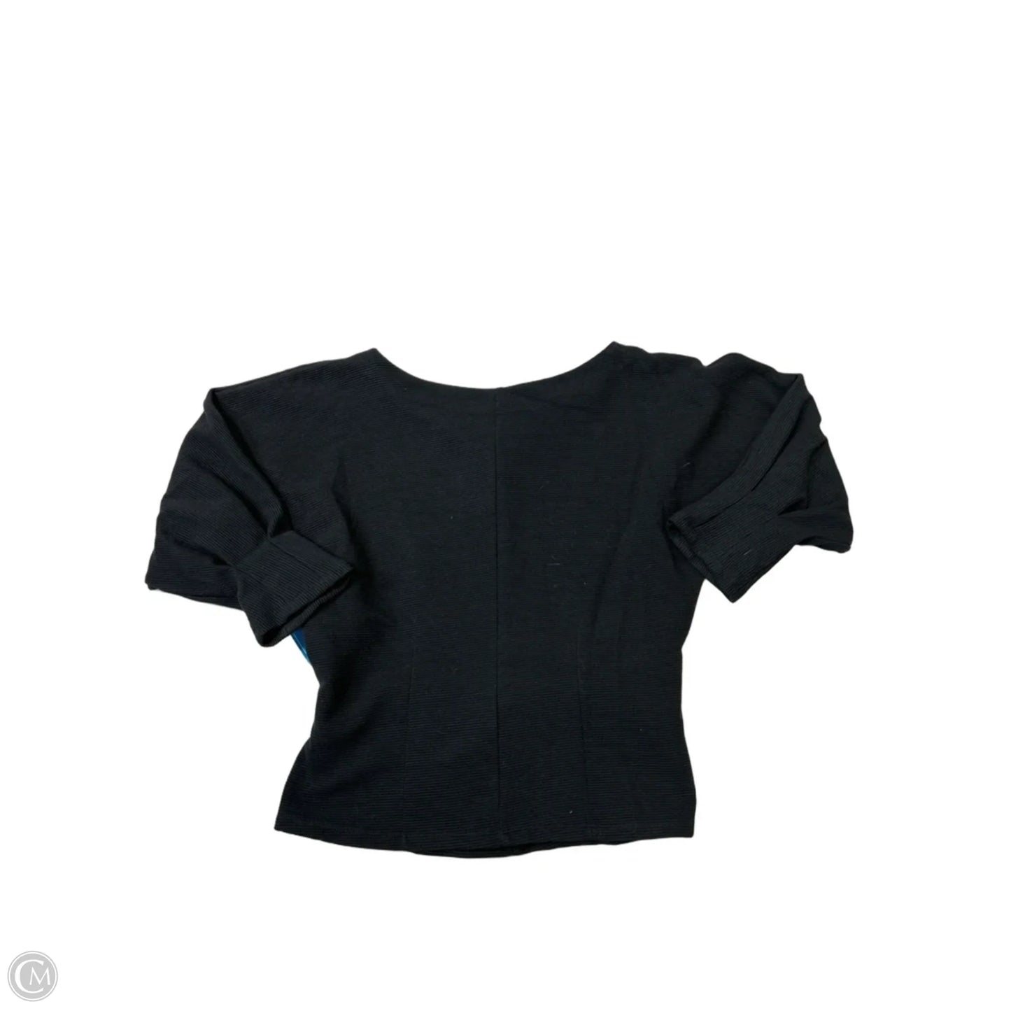 Top 3/4 Sleeve By Anthropologie In Black, Size: Xs