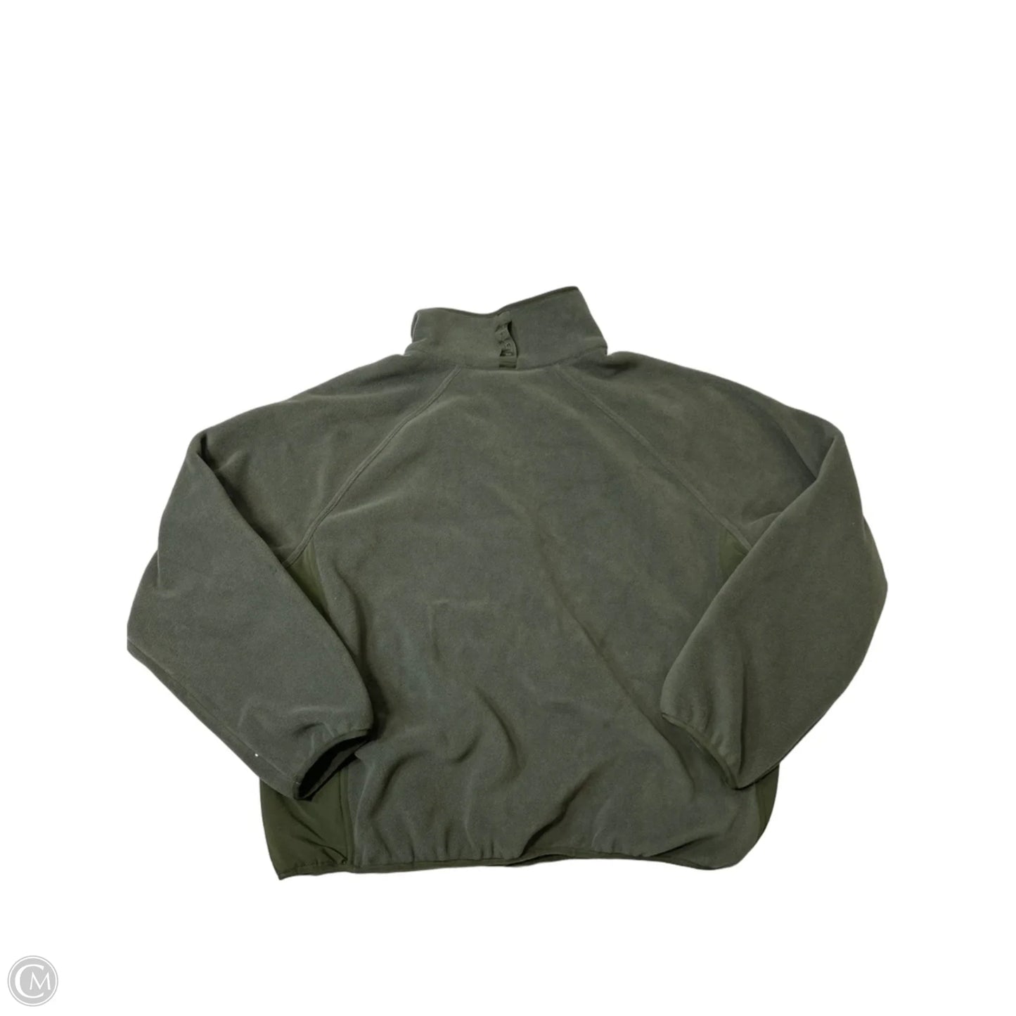 Jacket Fleece By Athleta In Green, Size: L