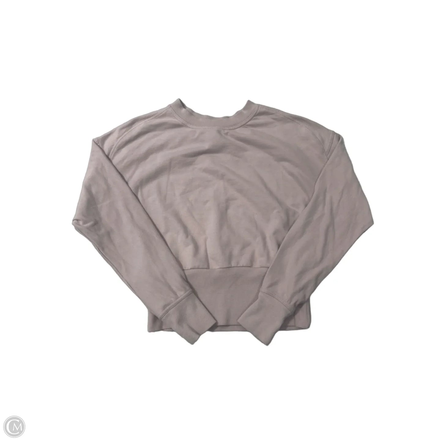 Athletic Top Long Sleeve Crewneck By Athleta In Pink, Size: Sp