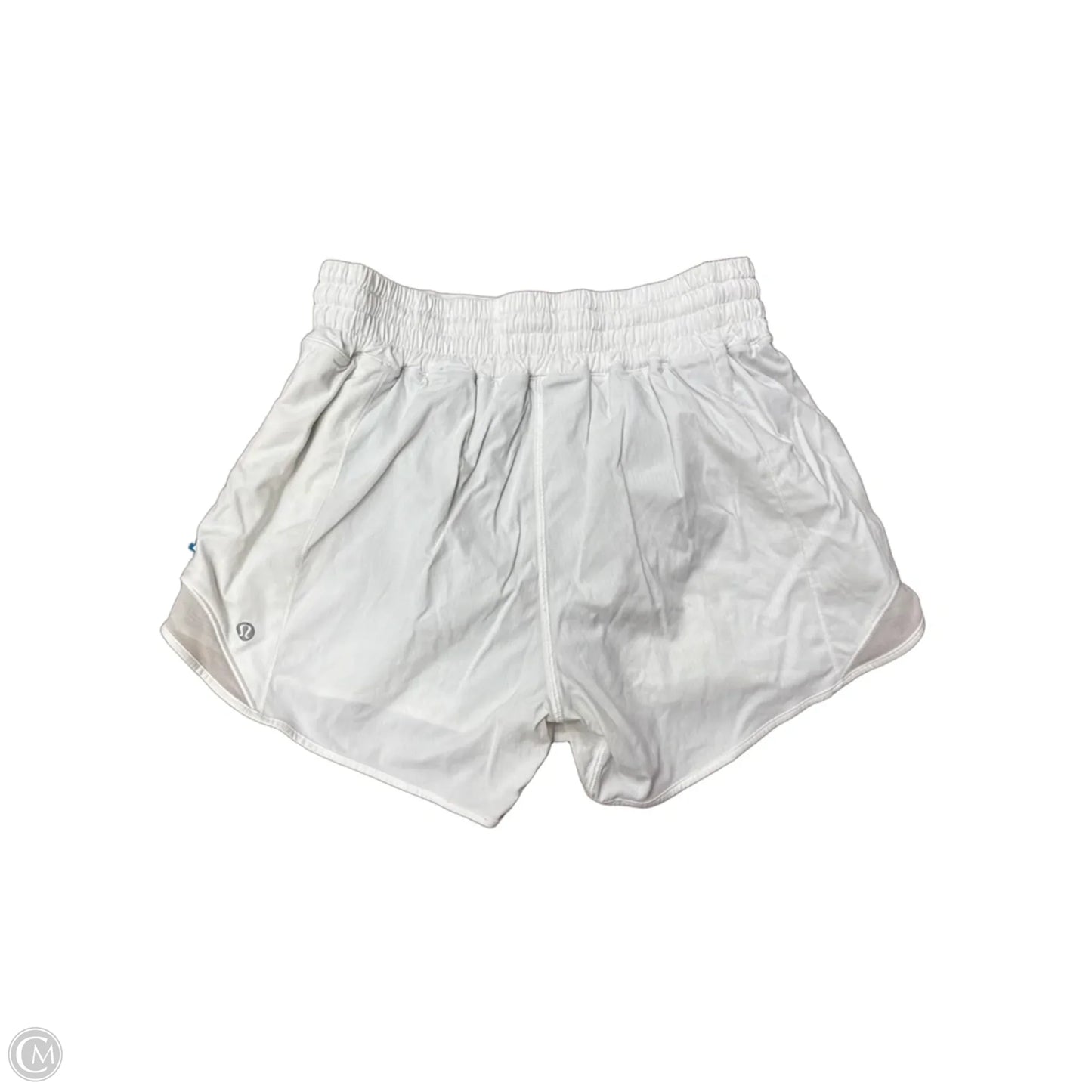 Athletic Shorts By Lululemon In White, Size: S