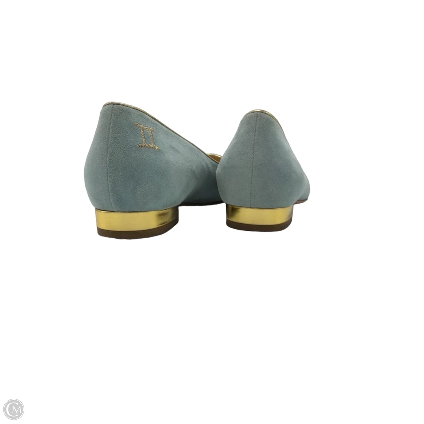Shoes Designer By Charlotte Olympia In Blue, Size: 7.5