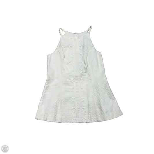Top Sleeveless Designer By Lilly Pulitzer In White, Size: S