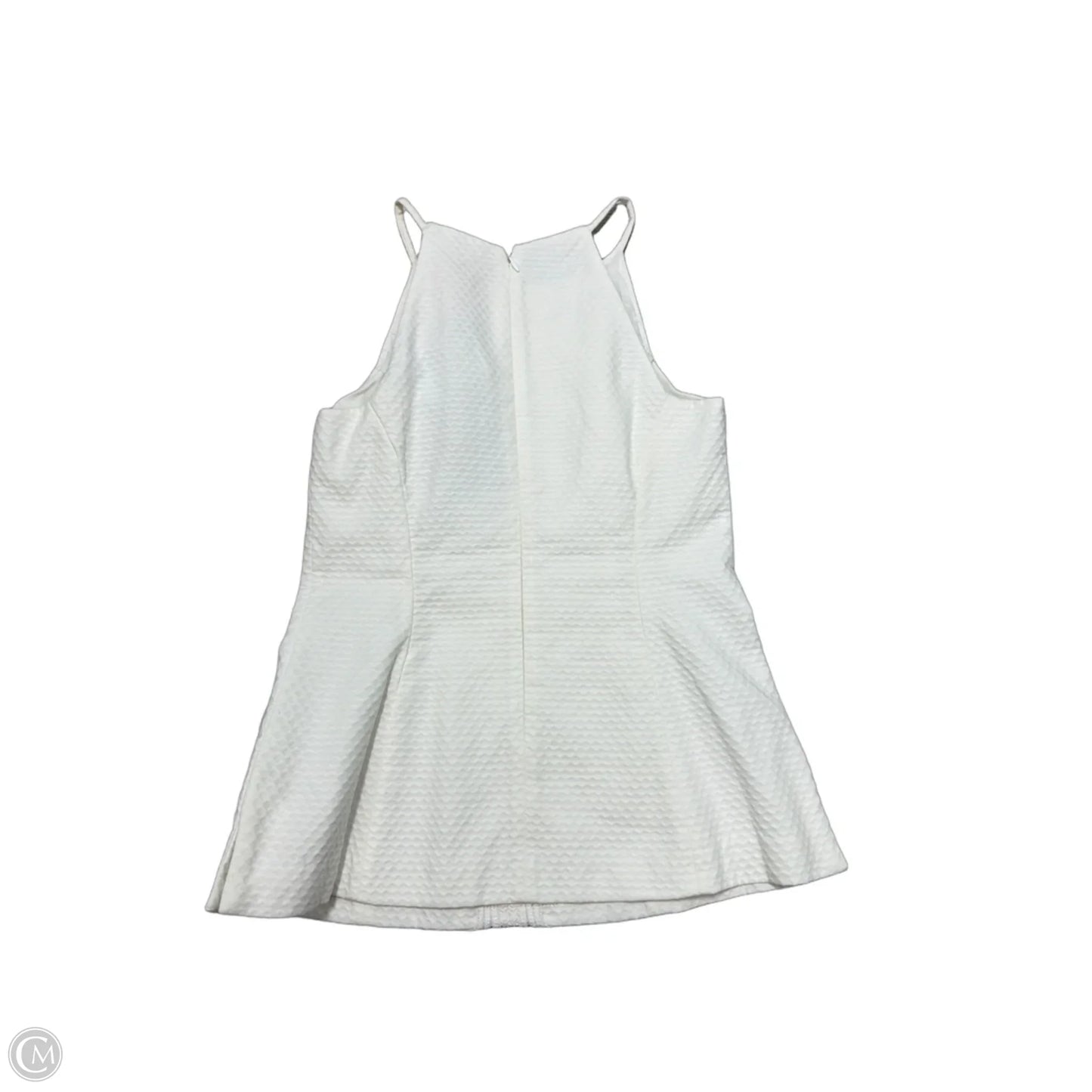 Top Sleeveless Designer By Lilly Pulitzer In White, Size: S