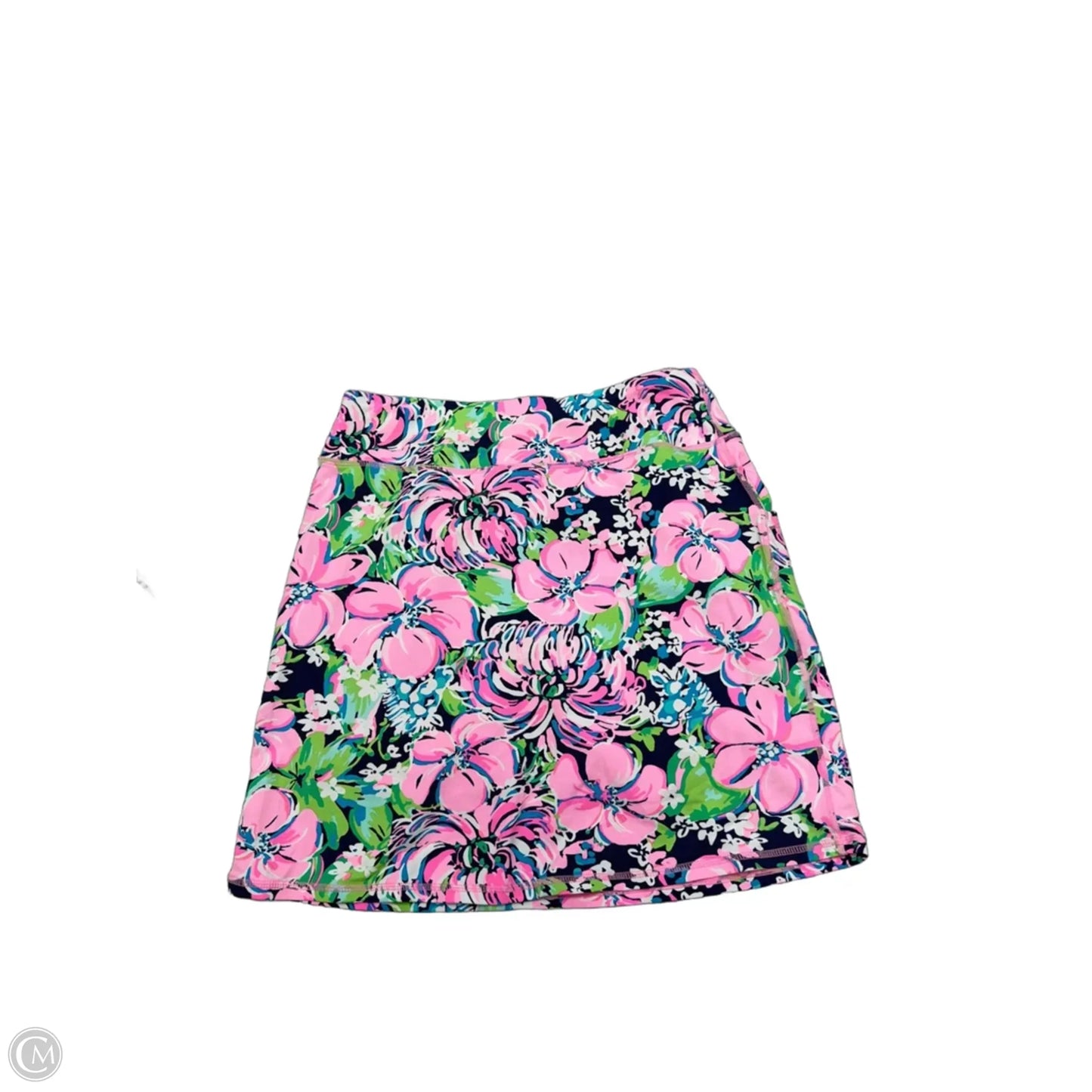 Skort Designer By Lilly Pulitzer In Blue & Pink, Size: Xs