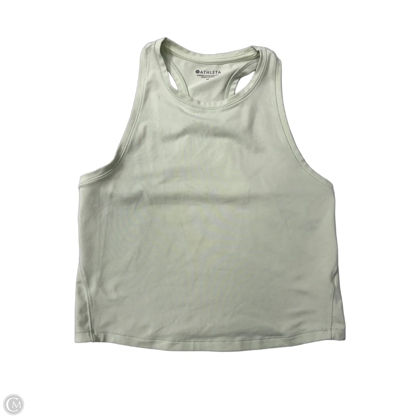 Athletic Tank Top By Athleta In Green, Size: M