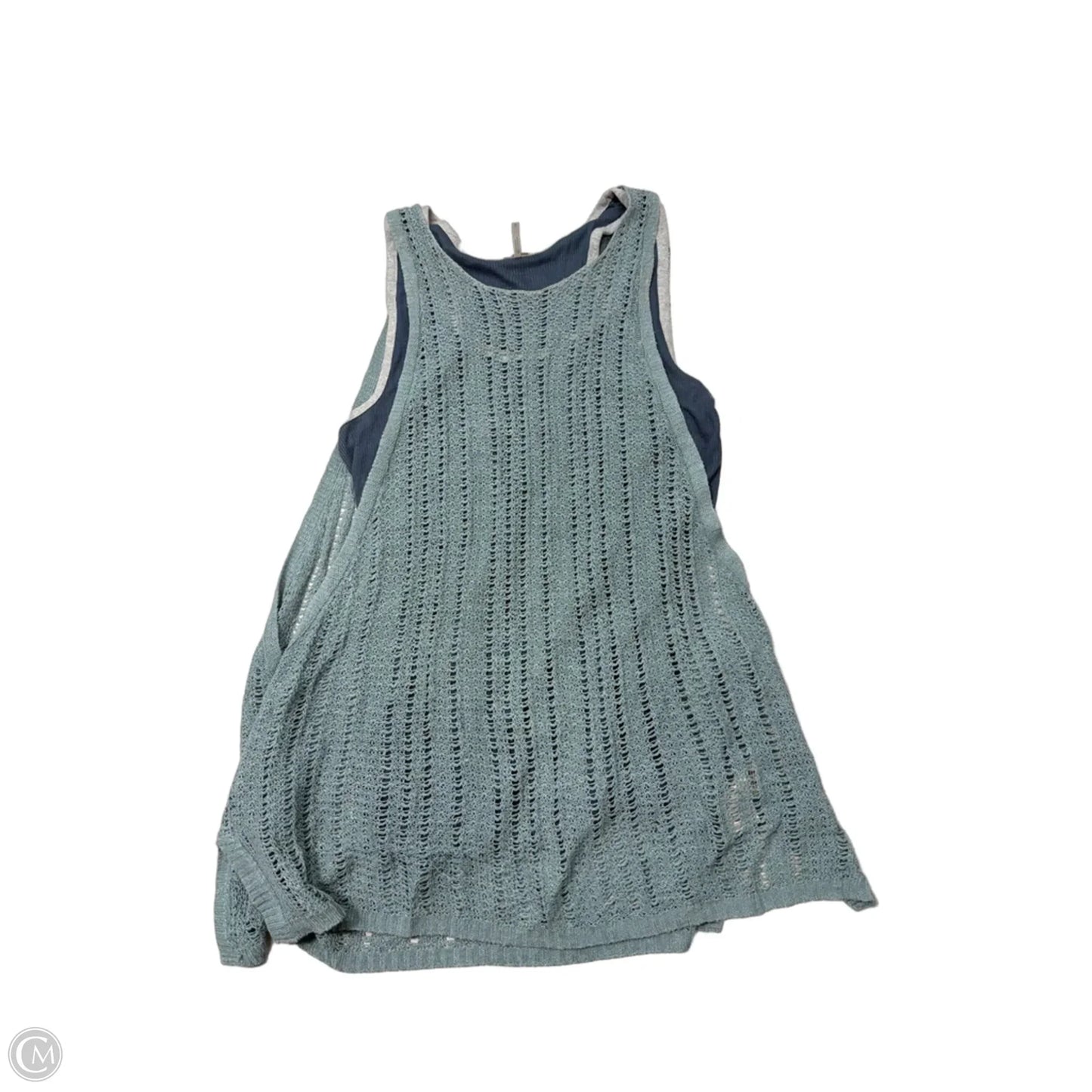 Top Sleeveless By Free People In Blue, Size: S
